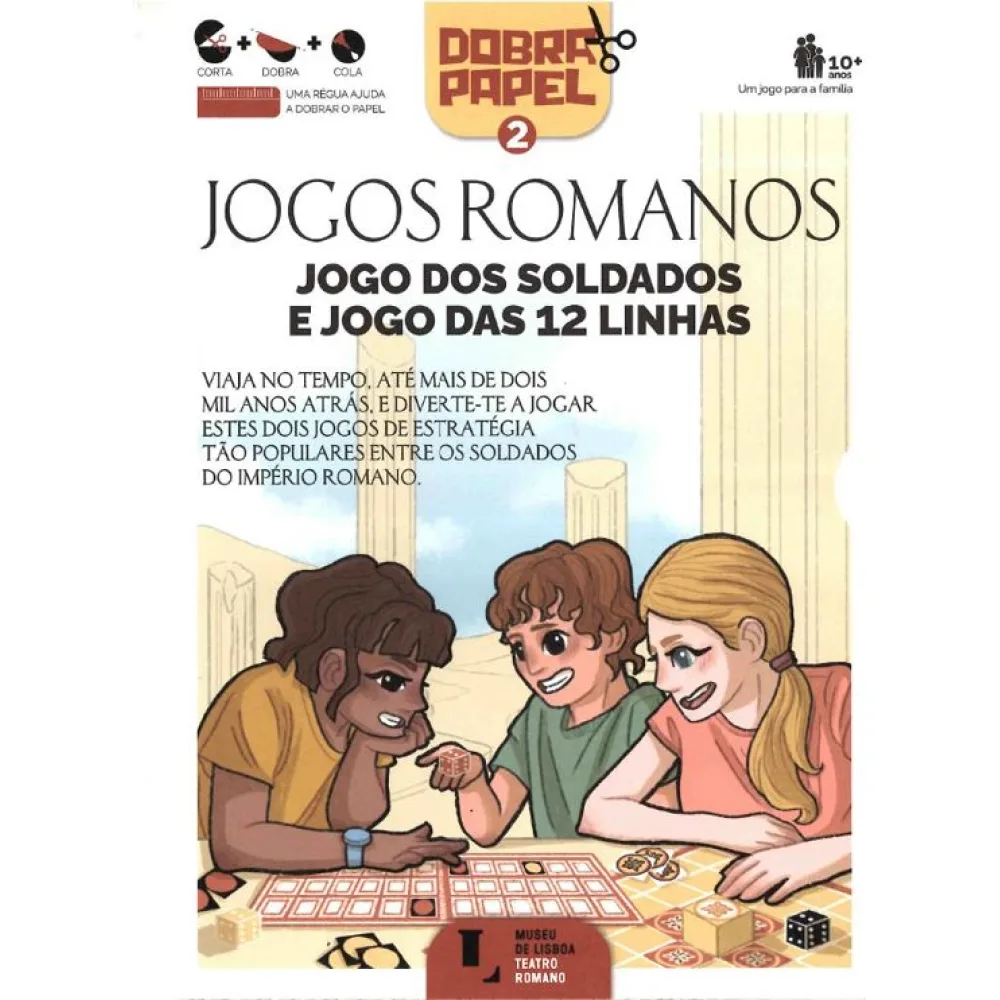 Jogos Romanos - Jogo dos Soldados e Jogo das 12 Linhas