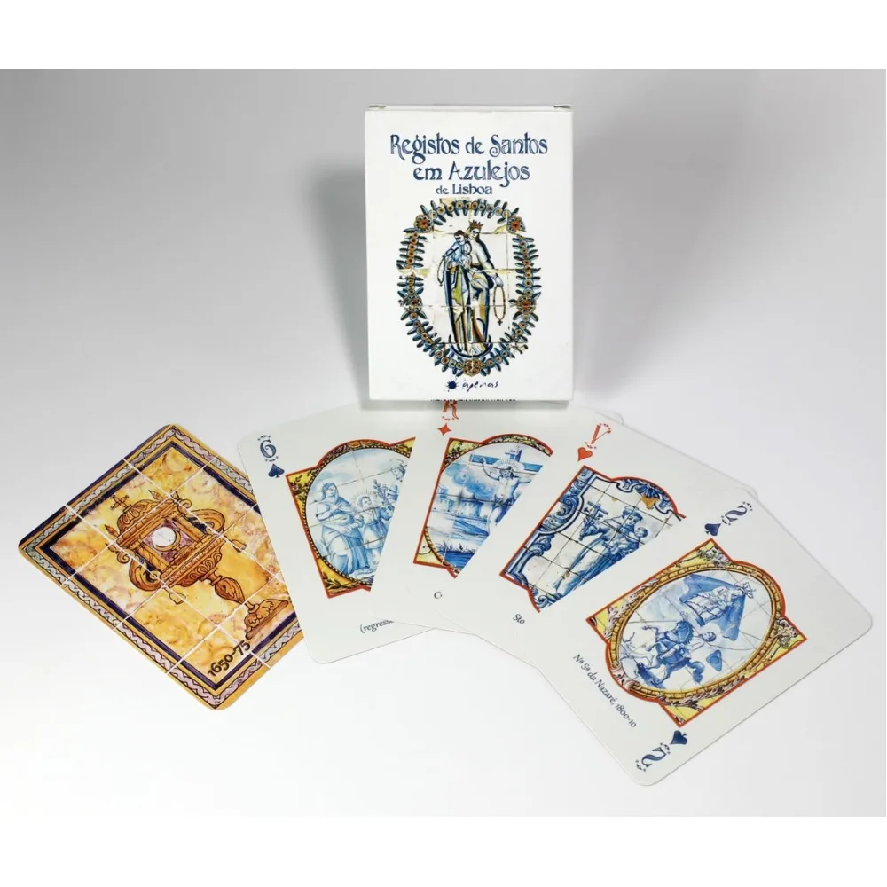 Baralho de Cartas - Registos de Santos em Azulejos
