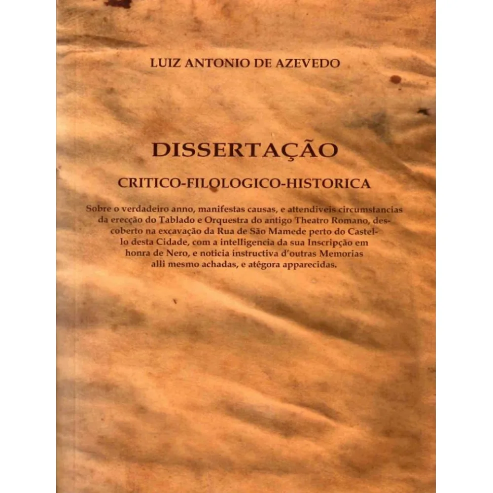 Dissertação Crítico-filológico-histórica