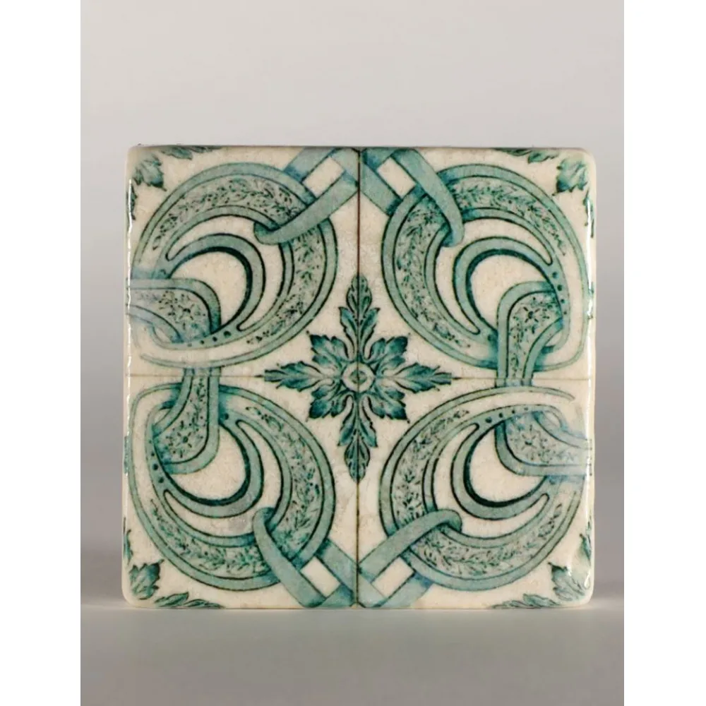 Íman Azulejo Verde