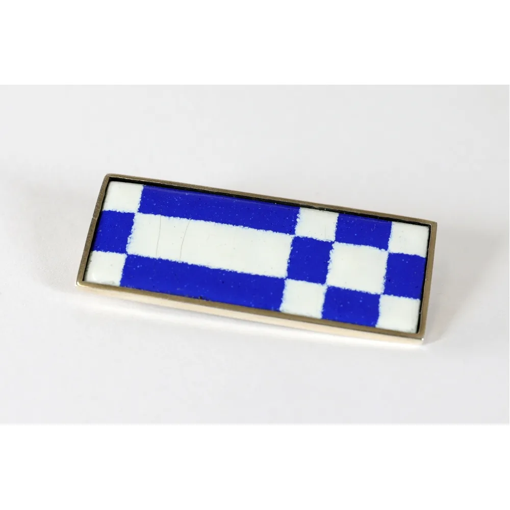 Pregadeira Azul