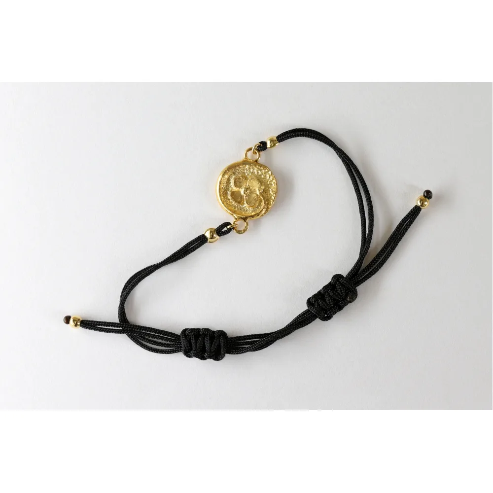 Pulseira Prata Dourada Capitel 