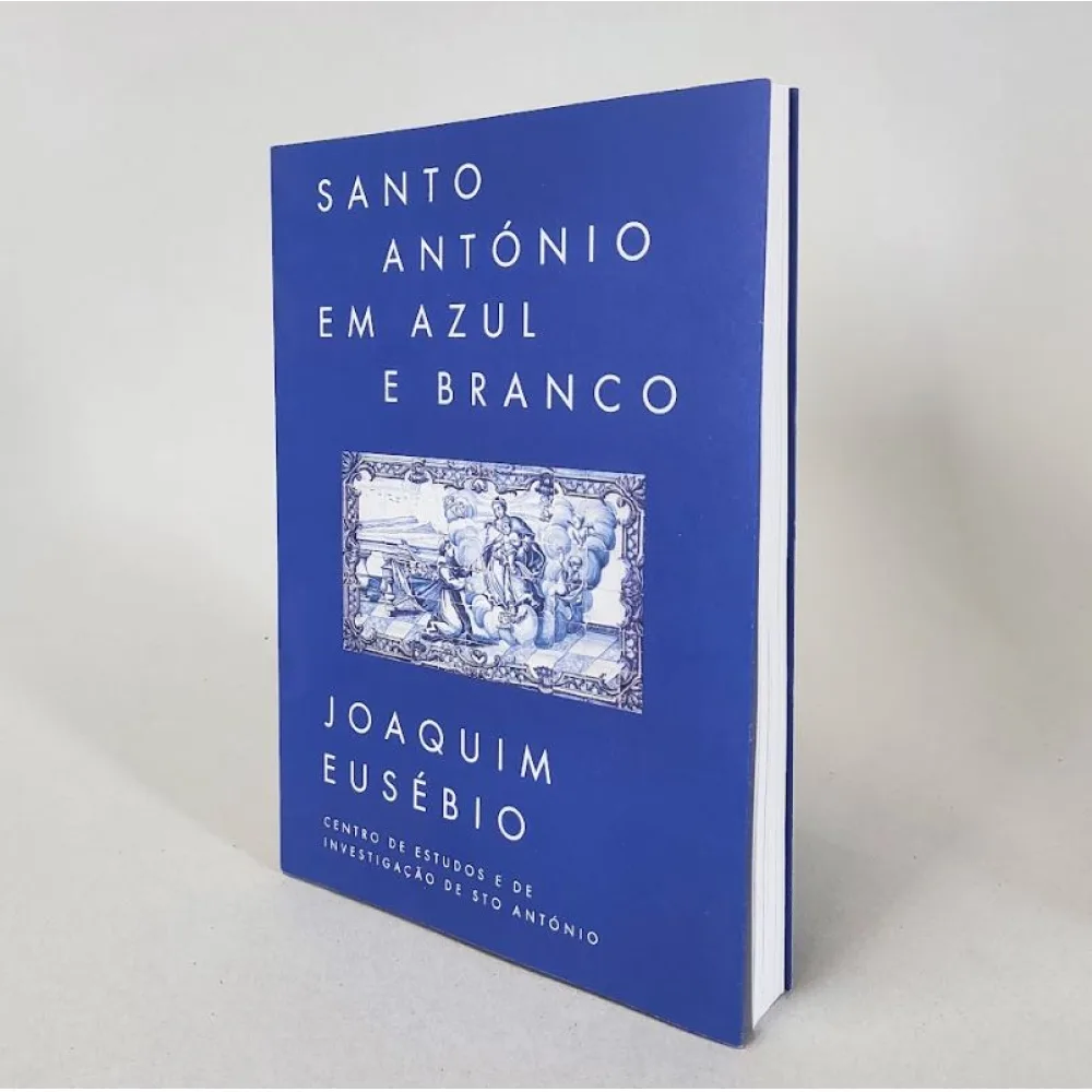 Santo António em Azul e Branco