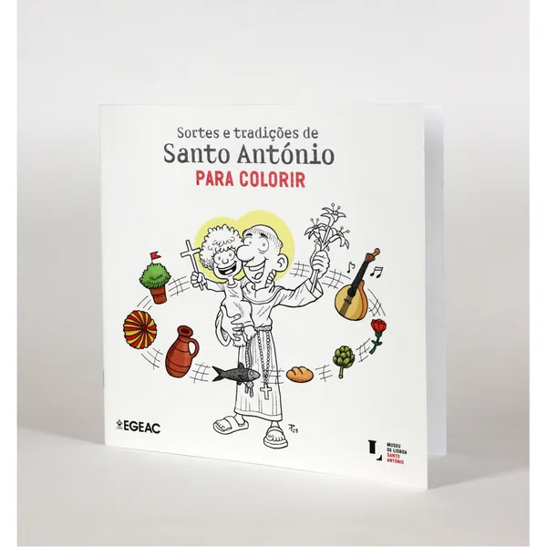 Sortes e Tradições de Santo António para Colorir