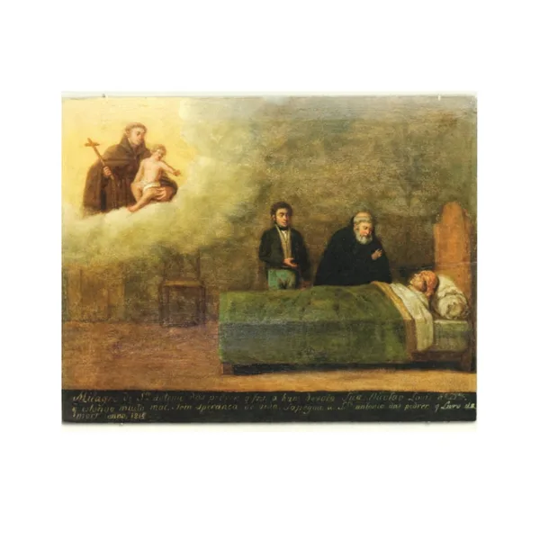 Gravura "Ex-Voto a Santo António"