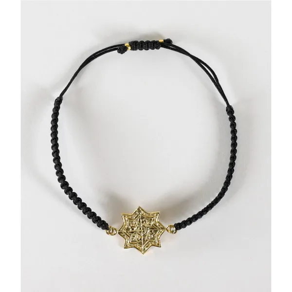 Pulseira Prata Dourada Estrela