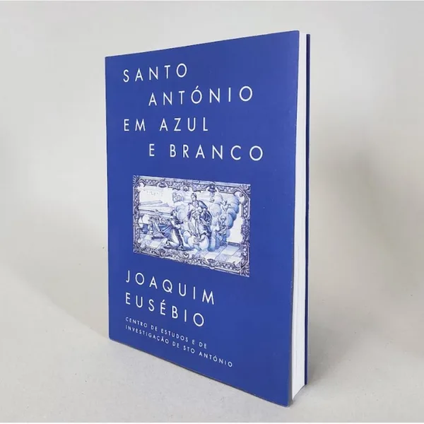 Santo António em Azul e Branco